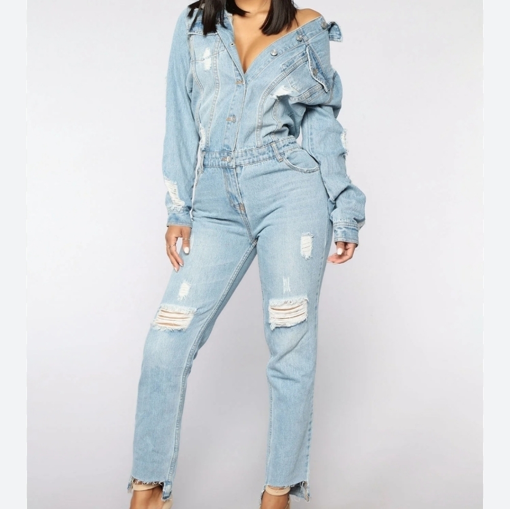 FASHION NOVA PANTSUIT - Picture 2 of 16
